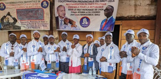 Haut-Uele: Le député national Crispin Atama relance le parti Ensemble pour la République à Isiro